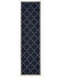 Marina 6025p Navy/Ivory Area Rug