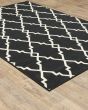 Marina 7763k Black/Ivory Area Rug