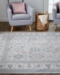 Marquette 3761F Taupe/Silver/Blue Rug