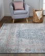 Marquette 3778F Gray/Blue/Red Area Rug