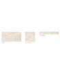 Maxford Ivory Porcelain Marble Tile