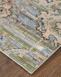 Melrose 39P3F Green/Ivory/Blue Rug