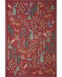Menagerie MEN-02 Crimson Area Rug