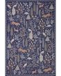 Menagerie MEN-02 Navy Area Rug