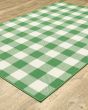 Meridian 2598g Green/Ivory Area Rug