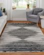 Micah 39LRF Black/Silver/Taupe Rug