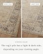 Millie MIE-03 Gold/Charcoal Area Rug