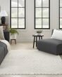 Modern Comfort MNC01 Ivory Black Area Rug