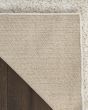 Modern Shag MMD04 Ivory Beige Area Rug