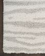 Modern Shag MMD05 Ivory Grey Area Rug