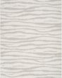 Modern Shag MMD05 Ivory Grey Area Rug