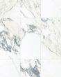Montecello White Stone Porcelain Marble Tile