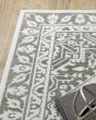 Montecito 1101w Grey/White Area Rug