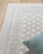Montecito 94w White/Grey Area Rug