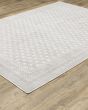 Montecito 94w White/Grey Area Rug