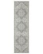 Montecito 1101w Grey/White Area Rug