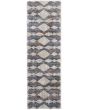 Mynka 39IFF Tan/Ivory/Blue Area Rug