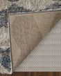 Mynka 39IFF Tan/Ivory/Blue Area Rug