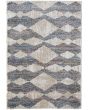 Mynka 39IFF Tan/Ivory/Blue Area Rug