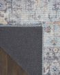 New Concept Washables SR104 Light Grey Blue Area Rug