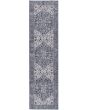 New Concept Washables SR104 Navy Ivory Area Rug