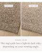 Newman NEW-02 Dark Taupe/Natural Area Rug
