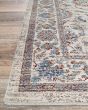 Nostalgia Persian Tabriz Antique Cream Area Rug