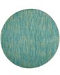 Nourison Essentials NRE01 Blue Green Rug