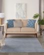 Nourison Essentials NRE01 Blue/Grey Rug