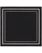 Nourison Essentials NRE02 Black Ivory Rug