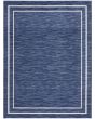 Nourison Essentials NRE02 Navy/Ivory Rug