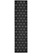 Nourison Essentials NRE04 Black Ivory Rug