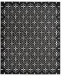 Nourison Essentials NRE04 Black Ivory Rug