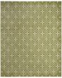 Nourison Essentials NRE04 Green Ivory Rug