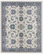 Nourison Essentials NRE05 Ivory Blue Rug