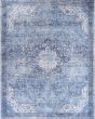 Nourison Washables NWB15 Blue Area Rug