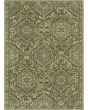 Andorra 3709C Green 1'10"x3'2" Area Rug