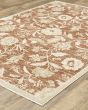 Caroline Crl08 Rust/Beige Area Rug