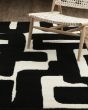 Quinn QUI08 Black Area Rug