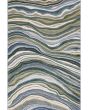 Tisdell TIS10 Green 3'9"x5'2" Area Rug