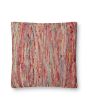 P0242 Red/Multi 22"x22" Pillow