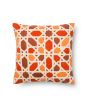 P0301 Orange/Red 18"x18" Pillow