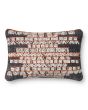 P0378 Blue/Rust 13"x21" Pillow