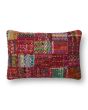 P0535 Red/Multi 13"x21" Pillow