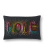 P0560 Black/Multi 13"x21" Pillow