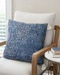 P0621 Blue 22"x22" Pillow