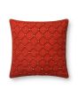 P0675 Rust/Gold 18"x18" Pillow