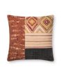 P0679 Rust/Grey 22"x22" Pillow