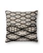 P0698 Black/White 18"x18" Pillow