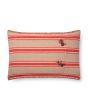 P0718 Red/Natural 16"x26" Pillow